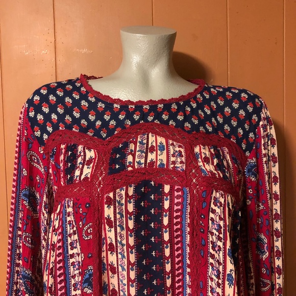 NWT Anthropologie Maeve Gretchen Patchwork Blouse 4 - Picture 9 of 15